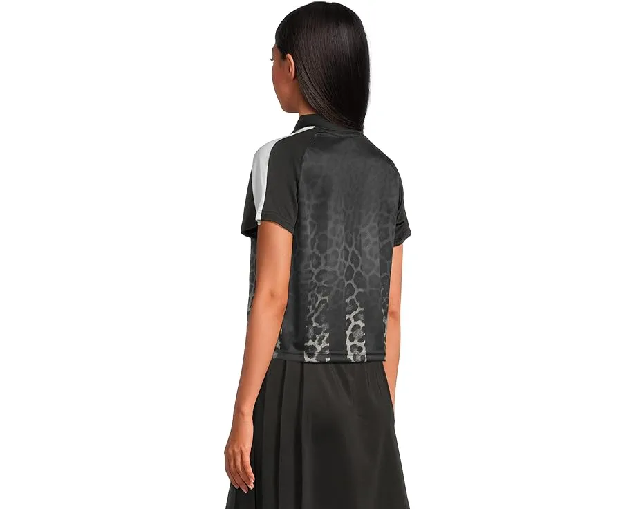 Футболка PUMA T7 Leo Luxe Relaxed Soccer с анималистичным принтом