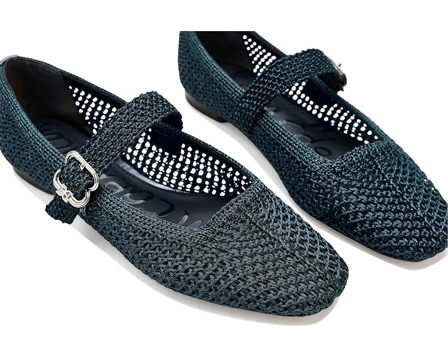 Сандалии Sam Edelman Michaela Knit с вязаным верхом и регулируемой пряжкой