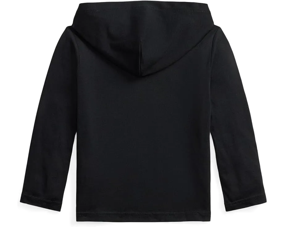 Детская футболка с капюшоном Polo Bear Cotton Hooded Tee с мишкой Поло