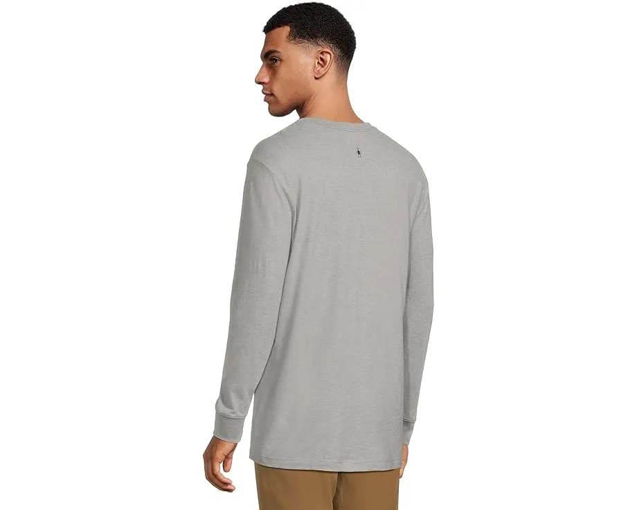 Футболка Smartwool Snowcat Graphic Long Sleeve с длинным рукавом и принтом