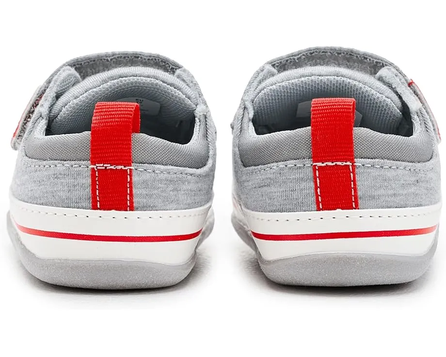 See Kai Run Первые шаги Stevie Mini из денима с гибкой подошвой для малышей