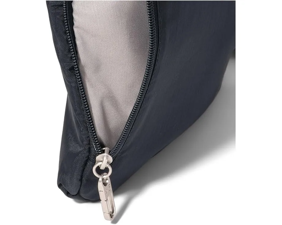 Baggallini Securtex антикражевая слинг сумка Half Moon с защитой от порезов