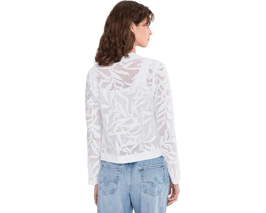 Легкая кружевная куртка Garden Lace от NIC+ZOE с V-образным вырезом