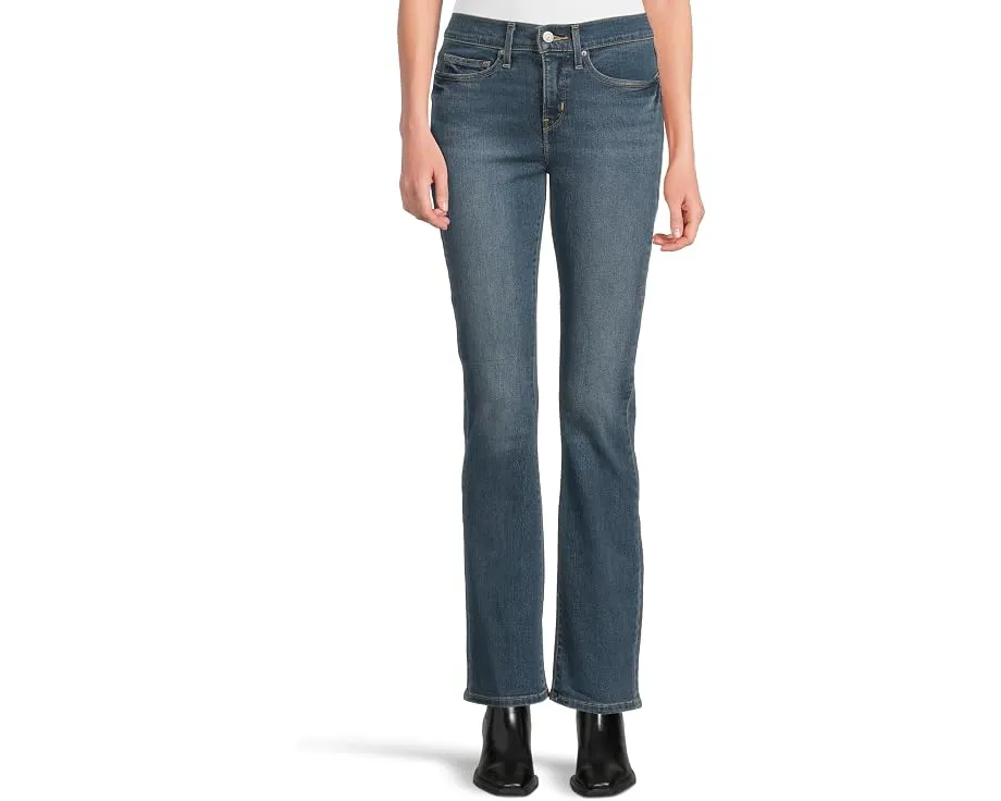 Джинсы Levi's Womens 315 Shaping Bootcut с эффектом стройнящего фасона и расклешенной штаниной