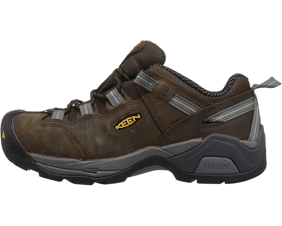 Рабочие туфли KEEN Utility Detroit XT со стальным носком ESD и устойчивой к скольжению подошвой