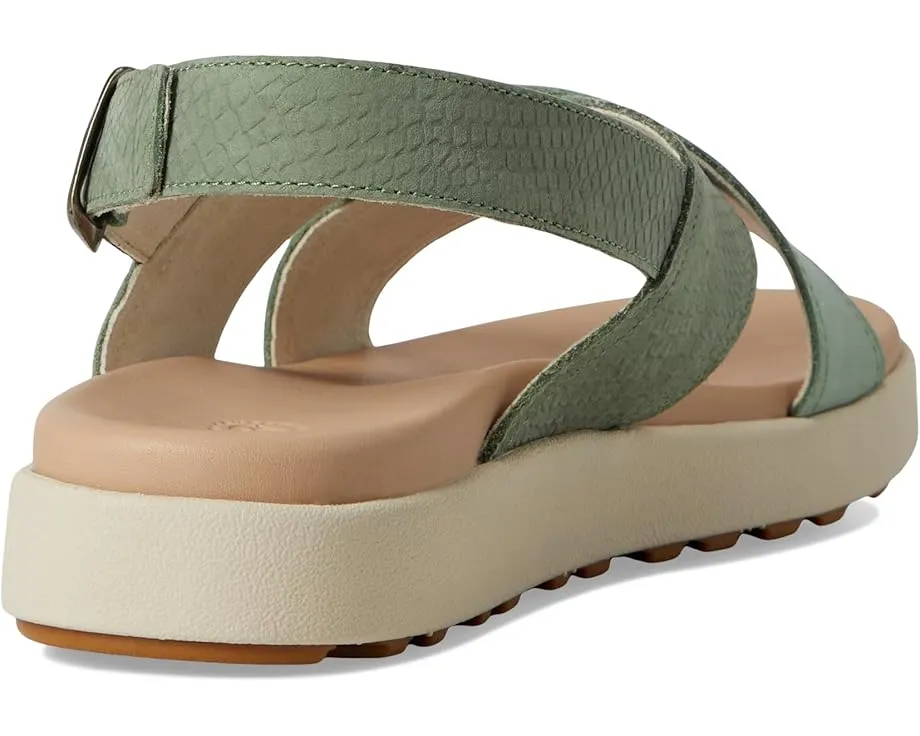Сандалии KEEN Elle Luxe Cross Strap из кожи с перекрестными ремнями
