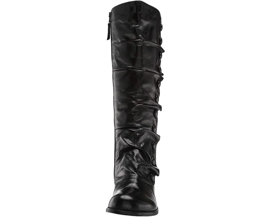 Высокие кожаные ботинки Miz Mooz Bobbie с пуговицами и защипами