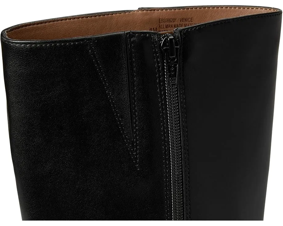 Ботинки Venice до колена с миндалевидным носком и шпилькой