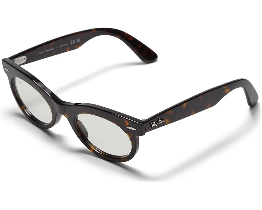 Солнцезащитные очки Ray-Ban Wayfarer Oval с овальной оправой и градиентными линзами