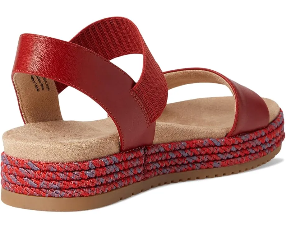 Сандалии SOUL Naturalizer Diana на платформе с плетеной подошвой и эластичным ремешком