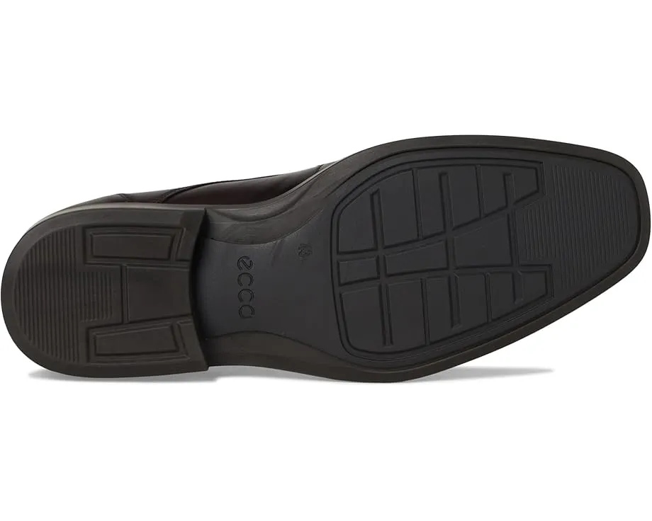 Оксфорды ECCO Milan Plain Toe с перфорацией и технологией ECFS