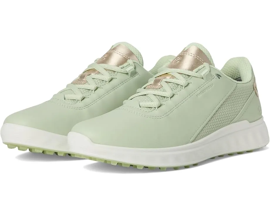 Водонепроницаемые гольф-ботинки ECCO S Casual Lace с металлическими акцентами и технологией X-TENSA