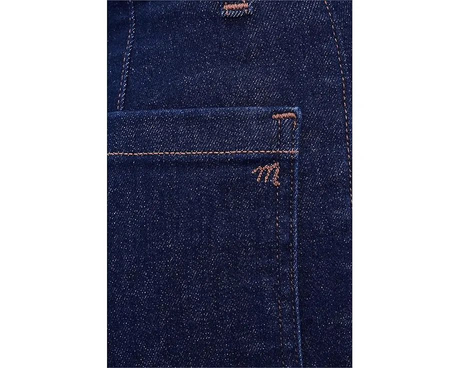 Широкие джинсы Madewell Emmy в цвете Rinse Wash с высокой посадкой