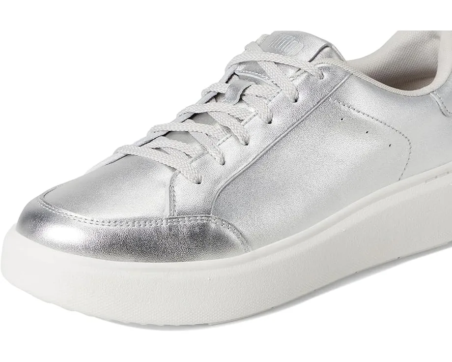 Кроссовки FitFlop Rtg из металлизированной кожи с эргономичной стелькой