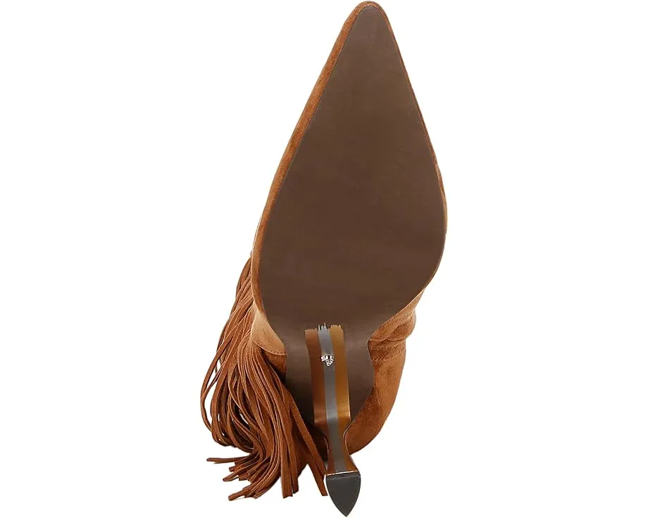 Сапоги Ellis от Sam Edelman до колена с бахромой и массивным каблуком