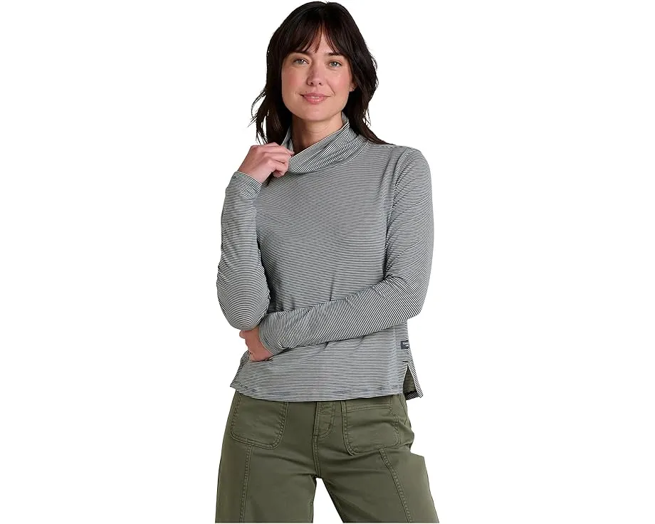Длинная водолазка Toad&Co Maisey Long Sleeve T-Neck из органического хлопка