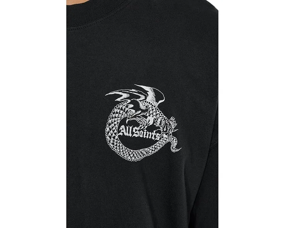 Футболка Terra с принтом на груди и спине AllSaints