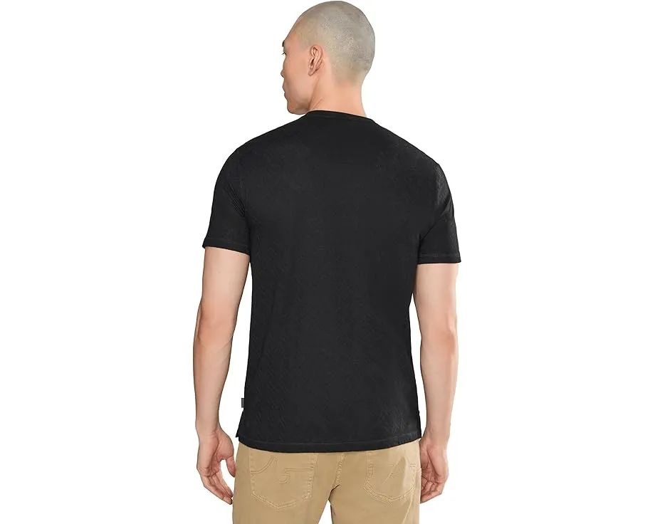 Футболка John Varvatos Elm Henley с длинным рукавом