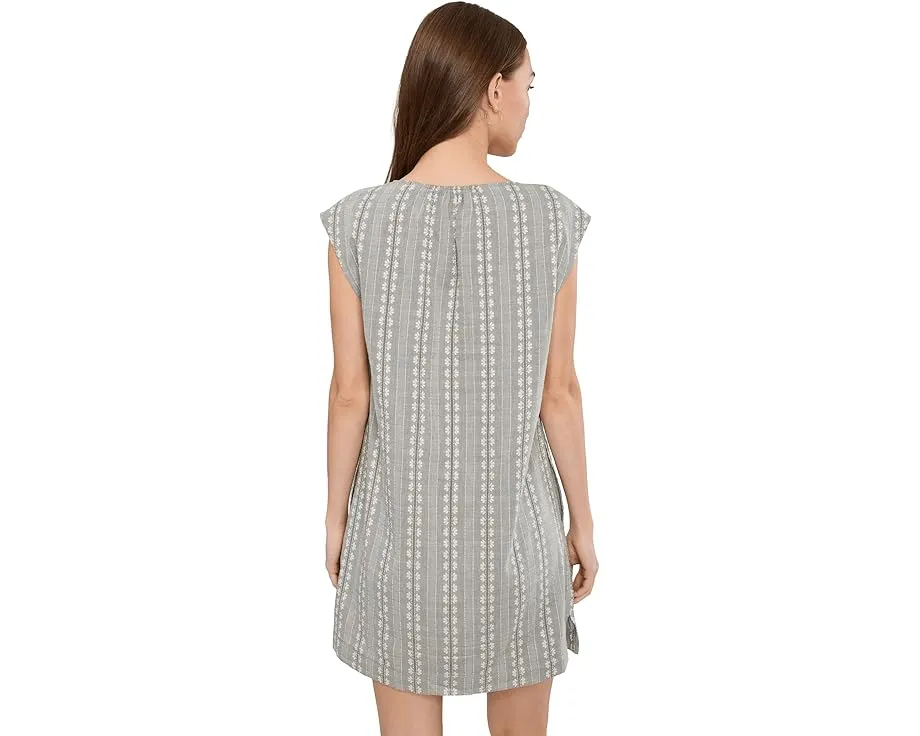 Мини-платье Splendid Meadow из хлопка с запахом и карманами