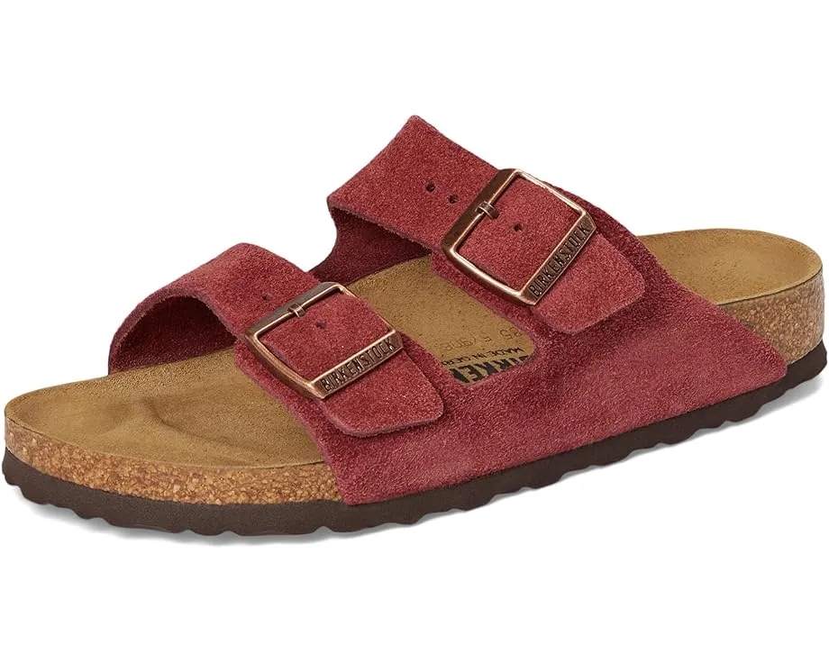 Сандалии Birkenstock Arizona из мягкой замши с анатомической стелькой