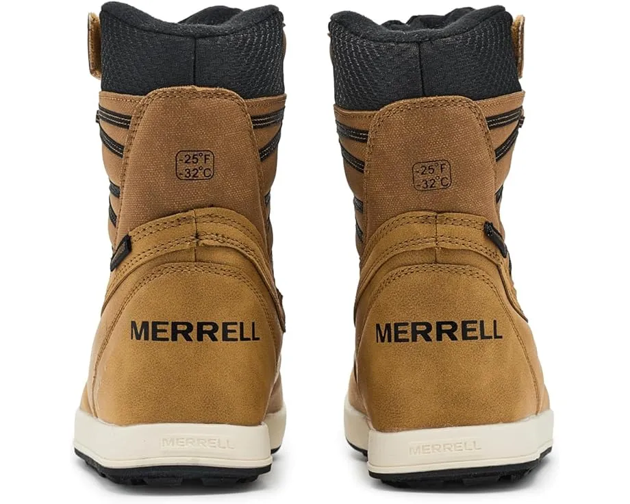 Детские зимние ботинки Merrell Kids Snow Bank 5.0 Waterproof с флисовой подкладкой