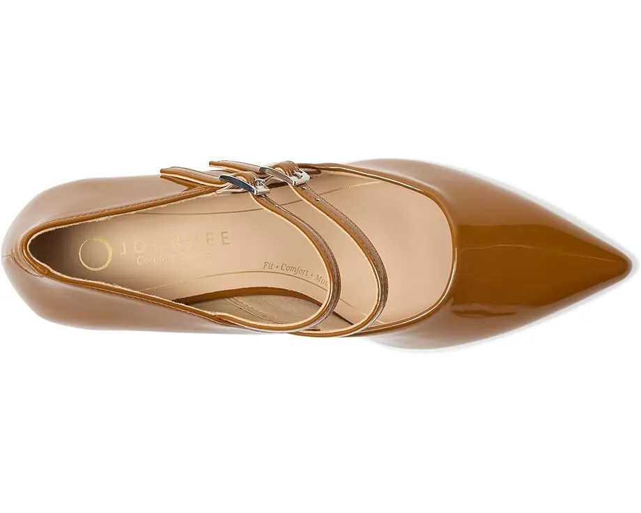 Туфли-лодочки Journee Collection Carnation с ремешком и котячьим каблуком