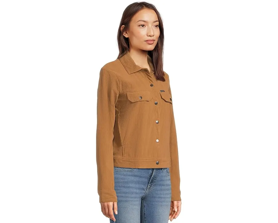 Columbia Blue Point Creek короткая рубашка-куртка из вельвета с карманами на кнопках