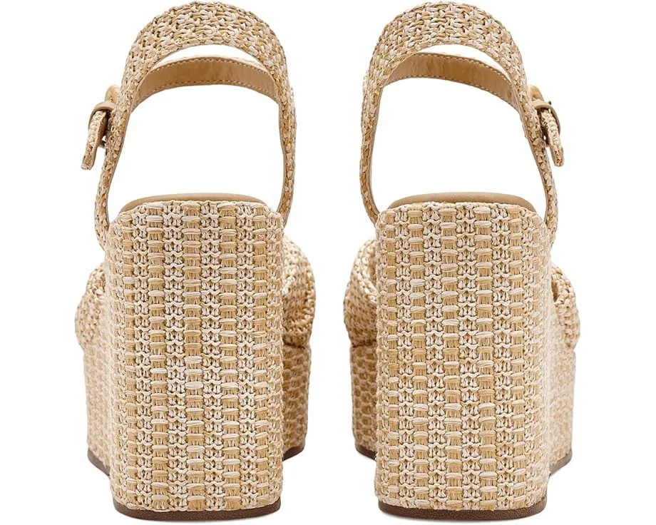 Сандалии Joanne от Circus NY by Sam Edelman на платформе из рафии