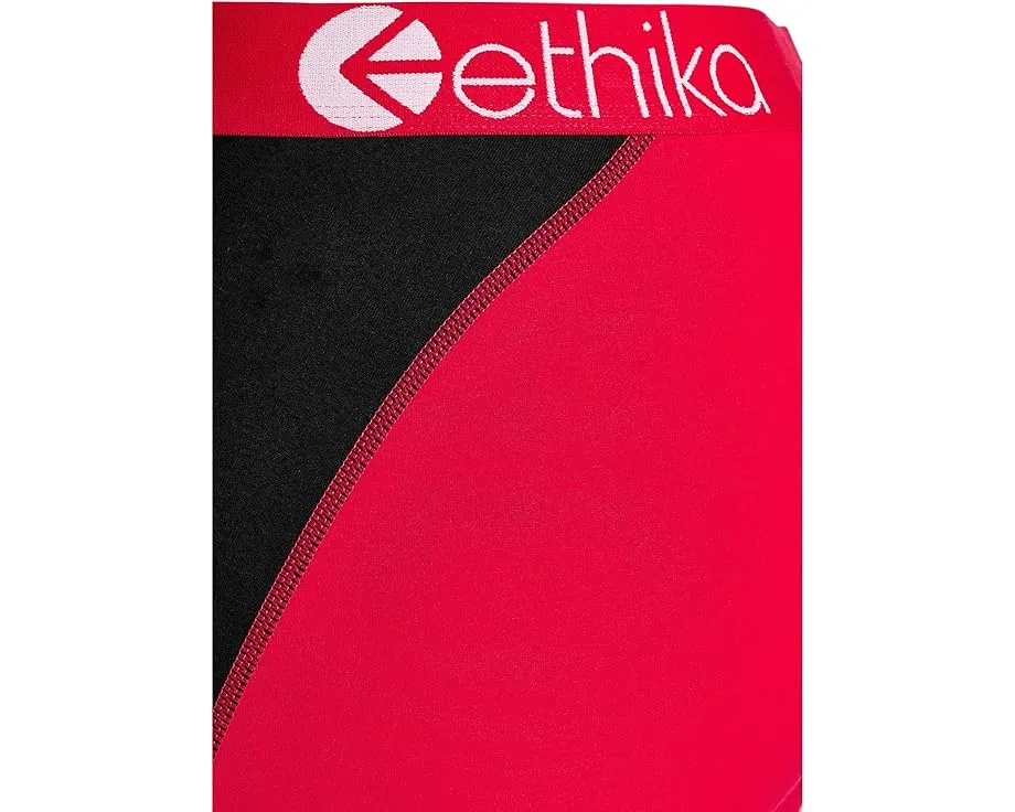 Трусы ethika Red OG с эластичным поясом из хлопка и спандекса