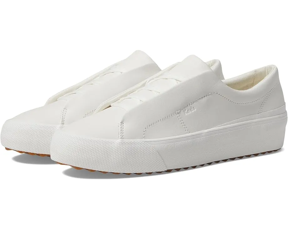 Обувь Keds Remi Leather Slip On из кожи с декоративной шнуровкой