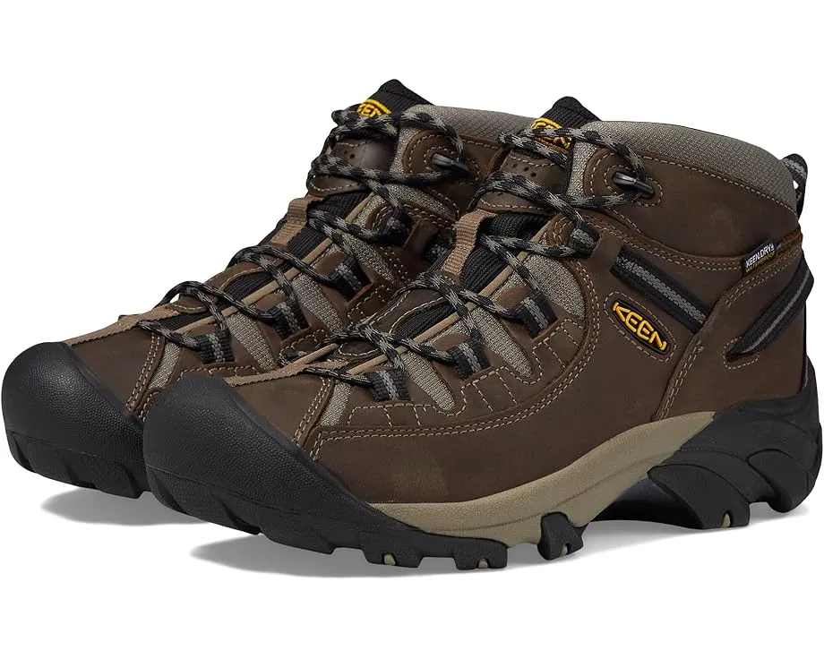 Трекинговые ботинки KEEN Targhee II Mid с мембраной KEEN.DRY и поддержкой щиколотки