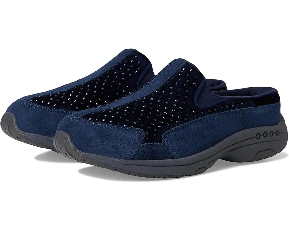 Клоги Easy Spirit Traveltime 762 из замши со съемной стелькой