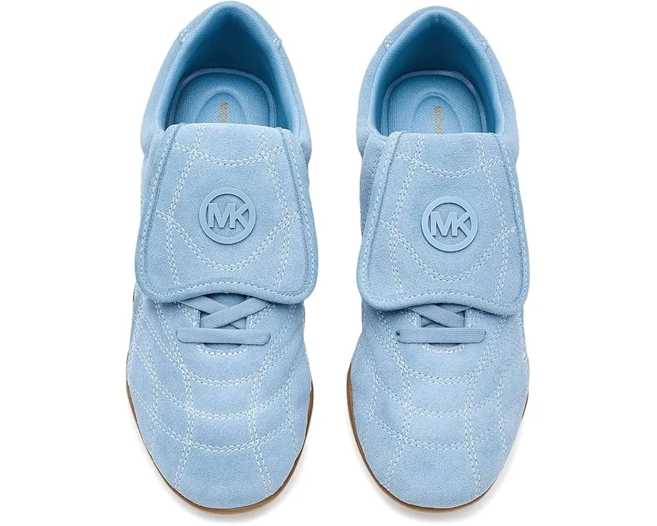 Кроссовки MICHAEL Michael Kors Kyler Trainer из замши с футбольным дизайном