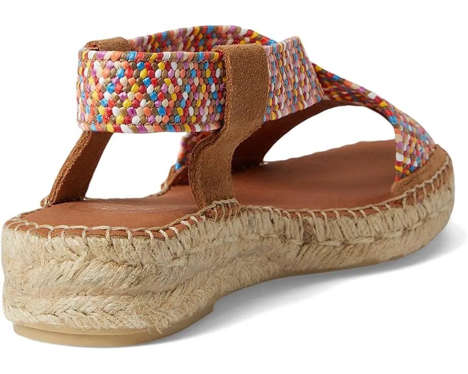 Сандалии Toni Pons Eliana с плетеными лямками и застежкой на липучке