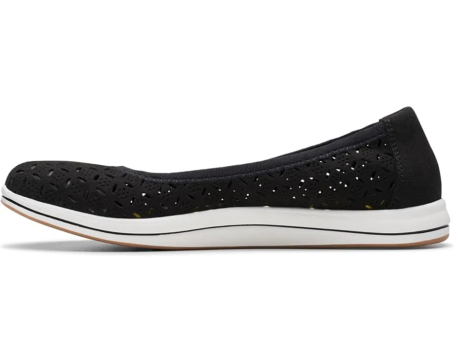 Clarks Breeze Roam дышащие балетки с перфорацией и сетчатой подкладкой