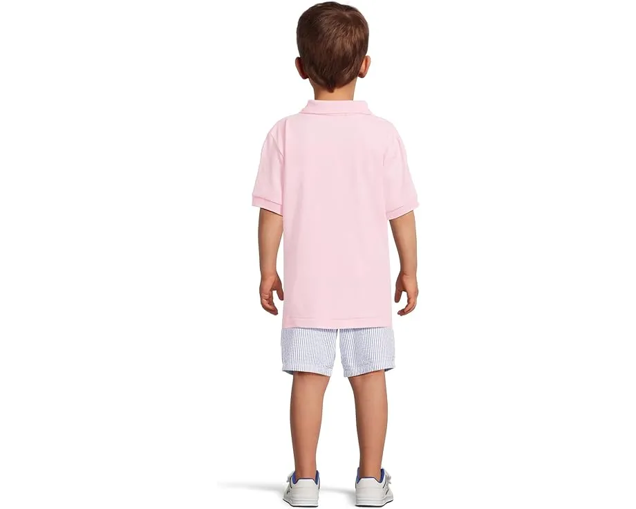 Мягкая поло Polo Ralph Lauren Kids из хлопка с воротником на пуговицах