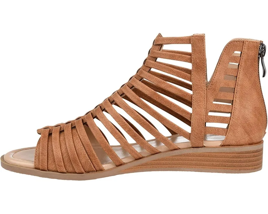 Сандалии Journee Collection Delilah на скрытом клине с пеной Comfort Foam