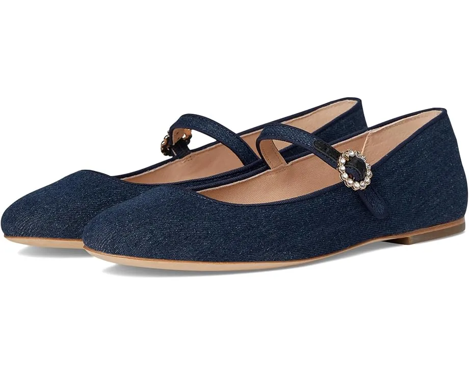 Балетки Mizzy Mary Jane из денима с ремешком на щиколотке от Jack Rogers