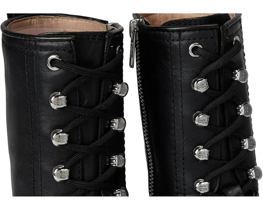 Ботинки Frye Olivia Combat на шнуровке с массивным каблуком 3.8 см