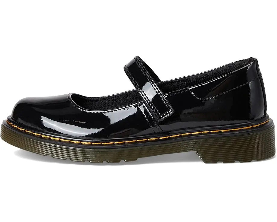 Детские балетки Maccy от Dr. Martens с ремешком на липучке