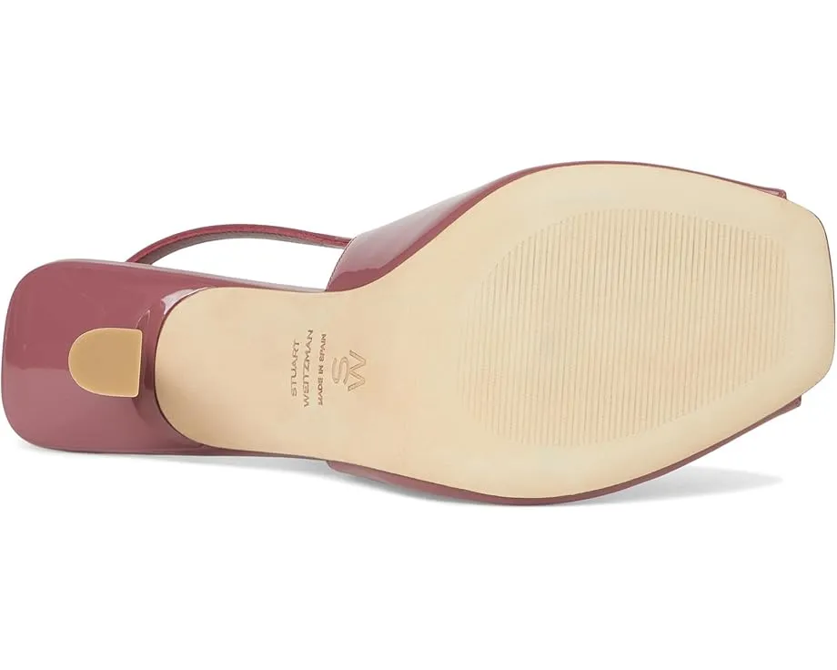 Туфли Val Slingback 85 Stuart Weitzman на шпильке с открытым мысом