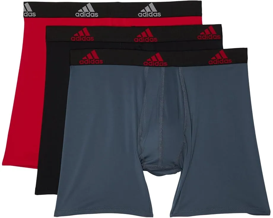 Трусы боксеры adidas Performance 3 шт с поддерживающей вставкой