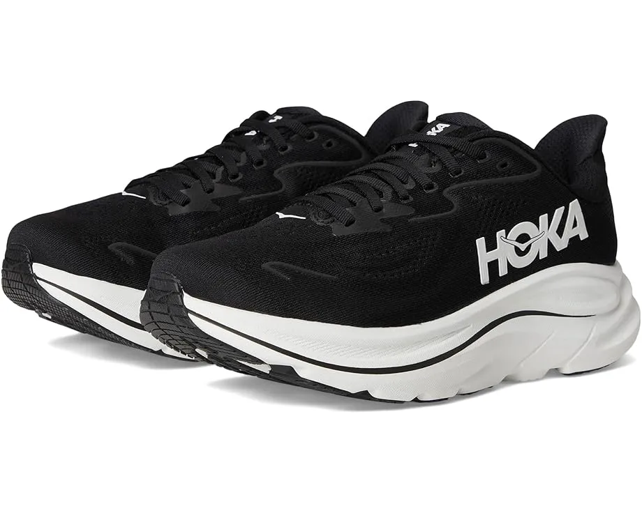 Беговые кроссовки Hoka Clifton 10 с амортизацией и дышащим жаккардовым верхом