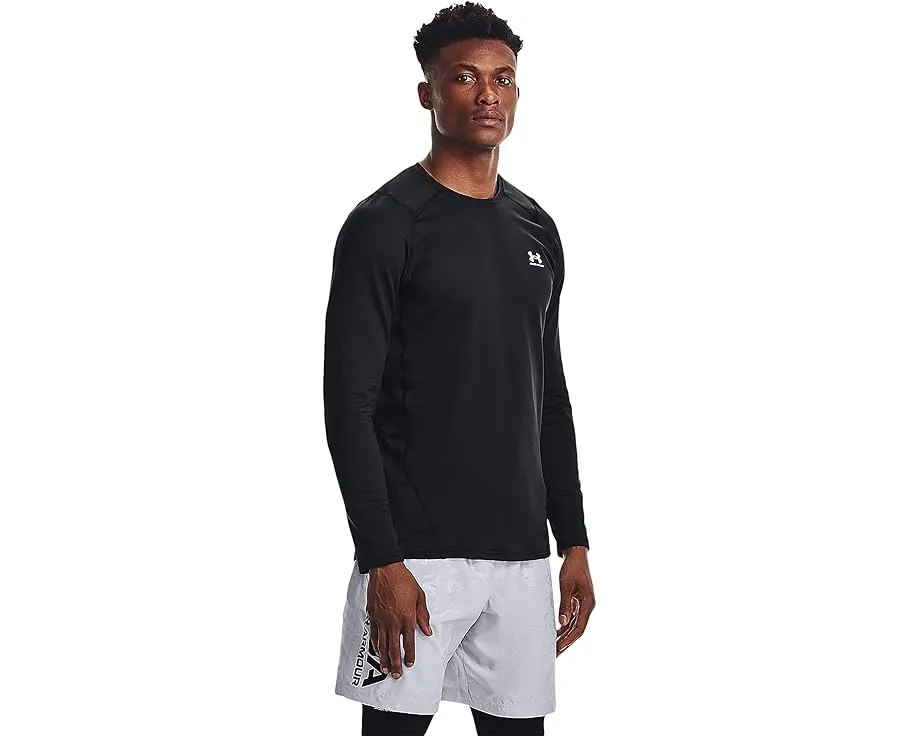 Under Armour ColdGear Armour Fitted Crew с двуслойной тканью и сетчатыми вставками