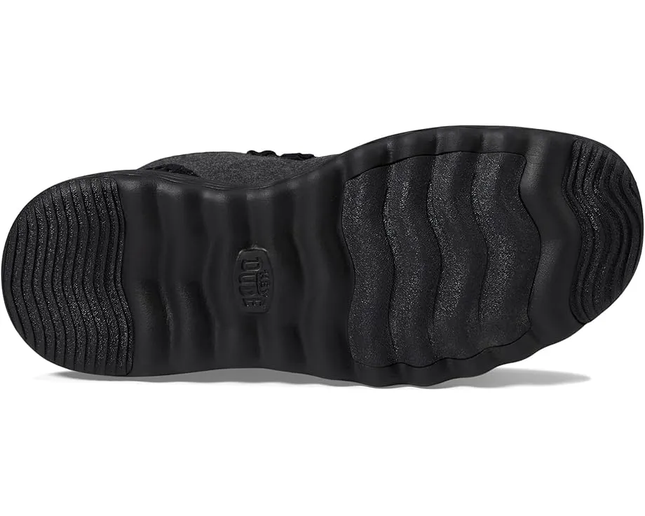 Ботинки Hey Dude Reyes Wool из водонепроницаемой кожи на шнуровке