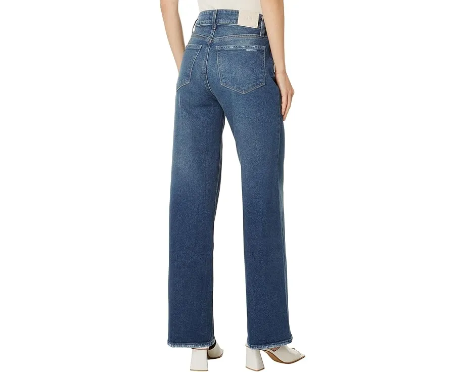 Джинсы Paige Sasha 32 дюйма с потертостями и высокой талией