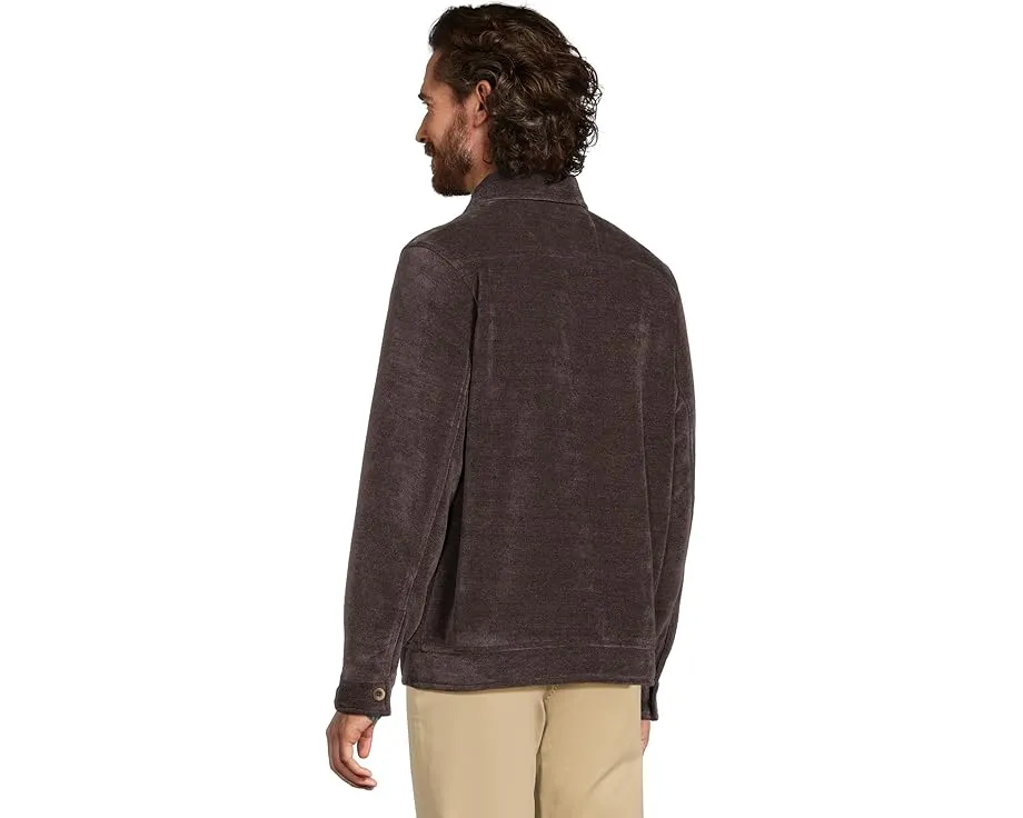 Куртка Tommy Bahama Sumner Ridge с отделкой из искусственной кожи