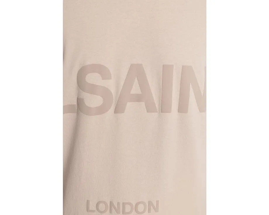 Футболка AllSaints Biggy с коротким рукавом и объемным кроем