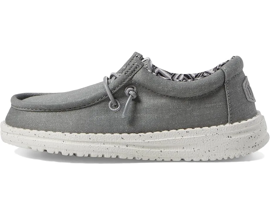 Мокасины Wally Canvas для малышей от Hey Dude