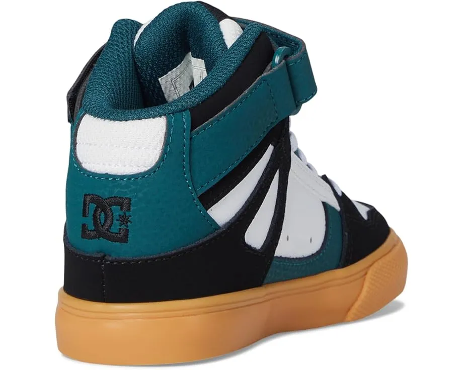 Кроссовки DC Kids Pure High-Top EV с вулканизированной подошвой для скейтбординга